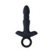 Gender X Slayer Rechargeable Ring Thruster Vibe Silicone Black - SexToy.com