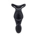 Gender X The Wrangler Rechargeable Silicone Vibrating C - ring With Remote Black - SexToy.com