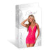 Get It Girl Plunge Chemise & G - Set Diva Pink L/X - SexToy.com