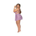 Girl Next Door Babydoll & Crotchless Panty Lilac 2X - SexToy.com