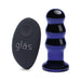 Glas 3.5 Rechargeable Remote Controlled Vibrating Beaded Buttplug - SexToy.com