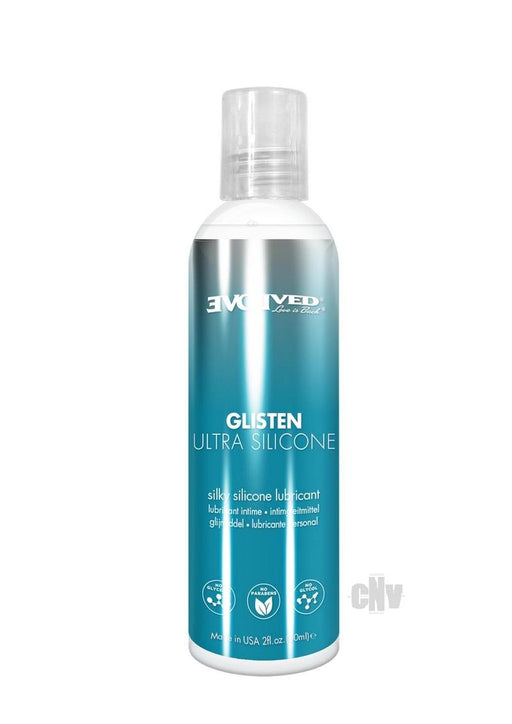 Glisten Ultra Silicone Lube 2oz - SexToy.com