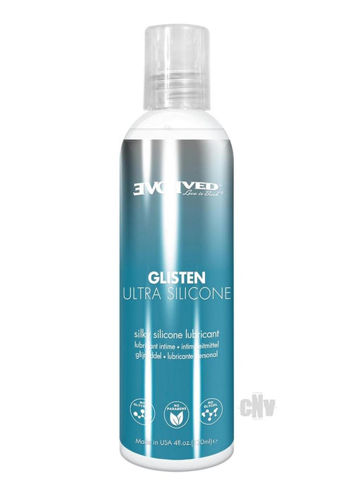 Glisten Ultra Silicone Lube 4oz - SexToy.com