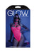 Glow Black Light Harness Mesh Body Suit Neon Pink L/XL - SexToy.com