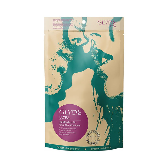 Glyde Ultra Latex Condoms 36 - pack - SexToy.com