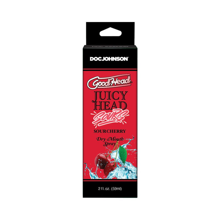 Goodhead Juicy Head Dry Mouth Spray - 2 Oz Sour Blue Cherry - SexToy.com