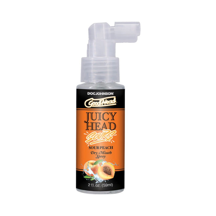 Goodhead Juicy Head Dry Mouth Spray - 2 Oz Sour Peach - SexToy.com