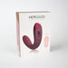 Hercules Remote C - shape Vibrating Plug Red - SexToy.com