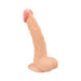 Hero Curved Cock 8 In. White - SexToy.com