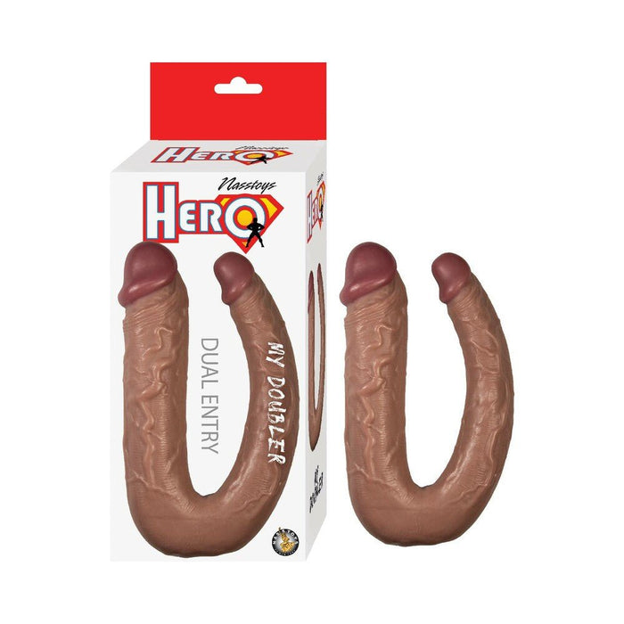 Hero My Doubler Double - ended Dildo Brown - SexToy.com