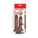 Hero Twin Fuckers Double Dildo Brown - SexToy.com