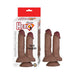 Hero Twin Fuckers Double Dildo Brown - SexToy.com