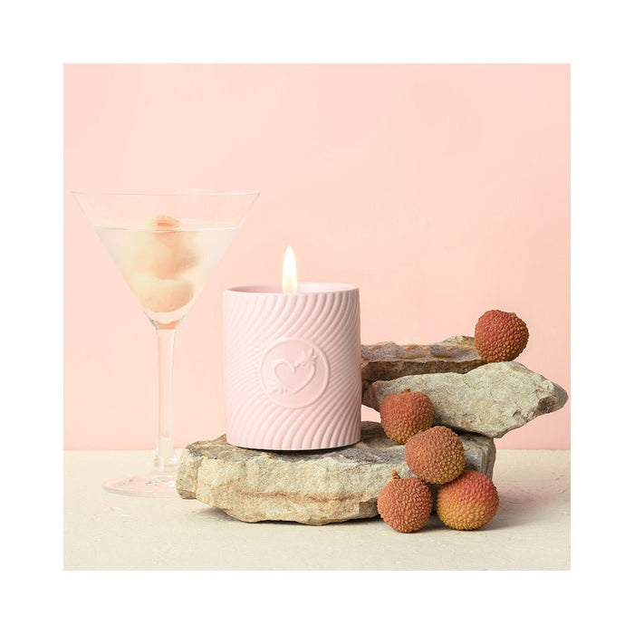 Highonlove Pink Massage Candle Litchi Martini - SexToy.com