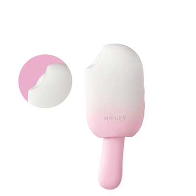 Honey Play Box Bite Me Sucking Tapping & Vibrating Cream Pop Stimulator - SexToy.com