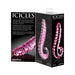 Icicles No 24 Glass Dong 6 Inches - Pink - SexToy.com