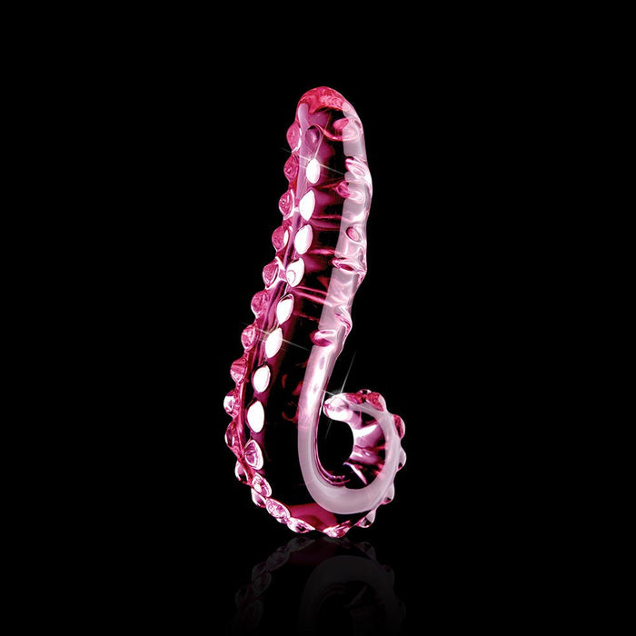 Icicles No 24 Glass Dong 6 Inches - Pink - SexToy.com