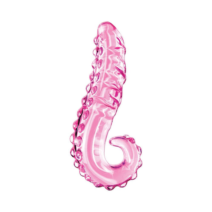 Icicles No 24 Glass Dong 6 Inches - Pink - SexToy.com