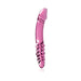 Icicles No 57 Glass Double Dildo Pink - SexToy.com