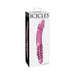 Icicles No 57 Glass Double Dildo Pink - SexToy.com