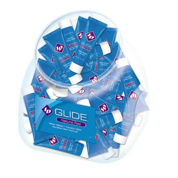 ID GLIDE 12 GRAM TUBE 72PC DISPLAY - SexToy.com