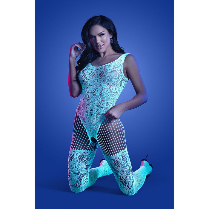 Illuminate Crotchless Teddy Bodystocking One Size - SexToy.com