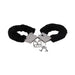 In A Bag Furry Handcuffs Black - SexToy.com