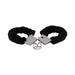 In A Bag Furry Handcuffs Black - SexToy.com