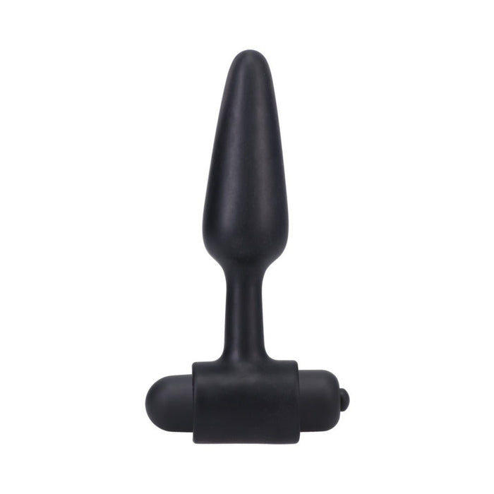 In A Bag Vibrating Butt Plug 4in Black - SexToy.com