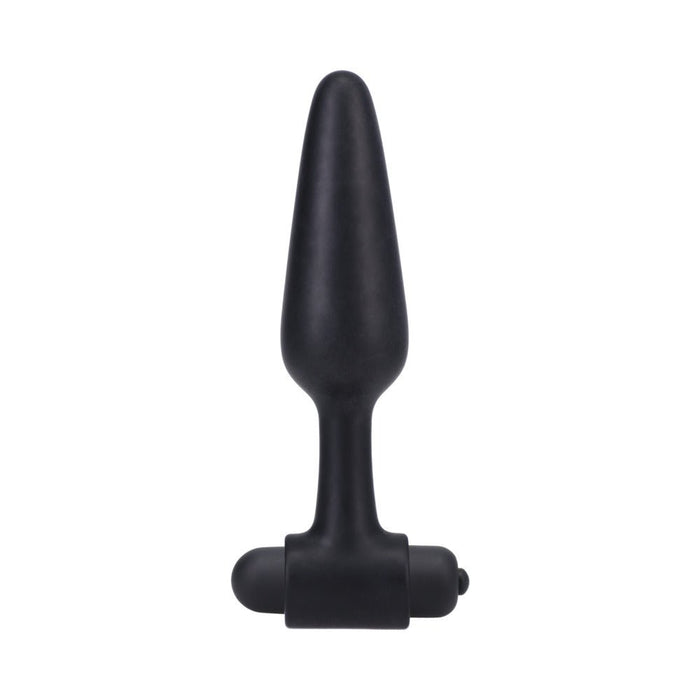 In A Bag Vibrating Butt Plug 5in Black - SexToy.com