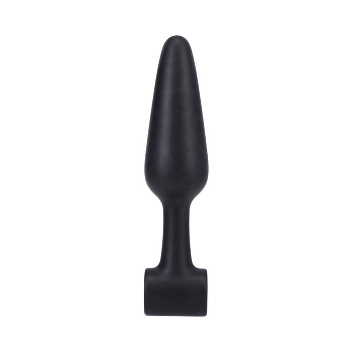 In A Bag Vibrating Butt Plug 5in Black - SexToy.com