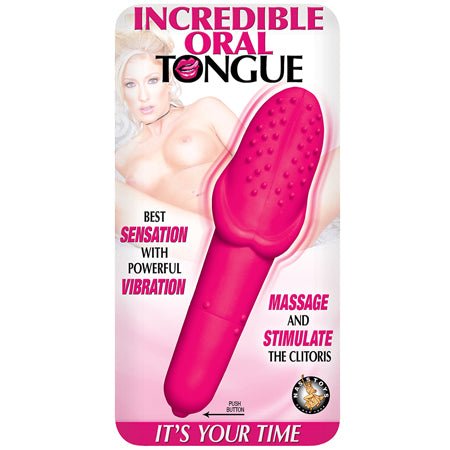 Incredible Oral Tongue Pink - SexToy.com