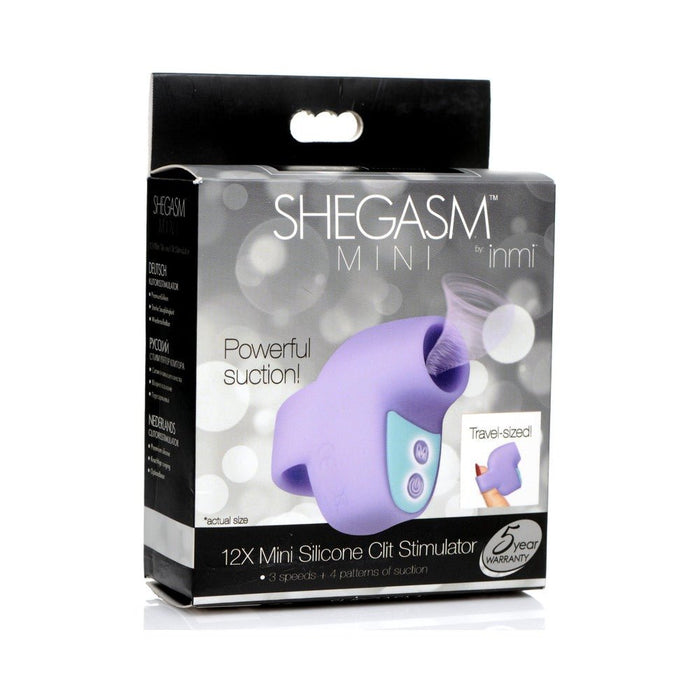 Inmi Shegasm Mini Suction Clit Purple - SexToy.com