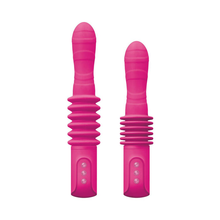 Inya Deep Stroker Pink Thrusting Vibrator - SexToy.com