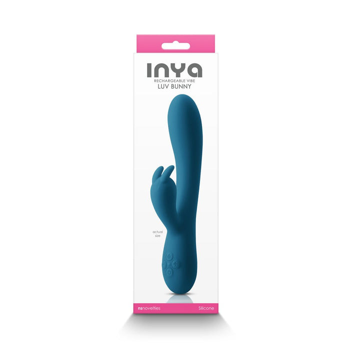 INYA Luv Bunny Dark Teal - SexToy.com