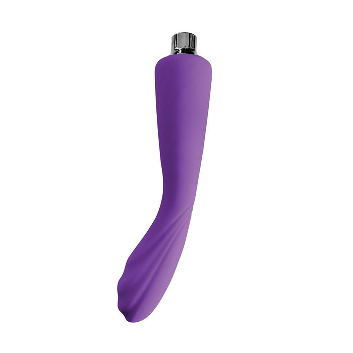 Inya Pump And Vibe With Interchangeable Suction Cups - Purple - SexToy.com