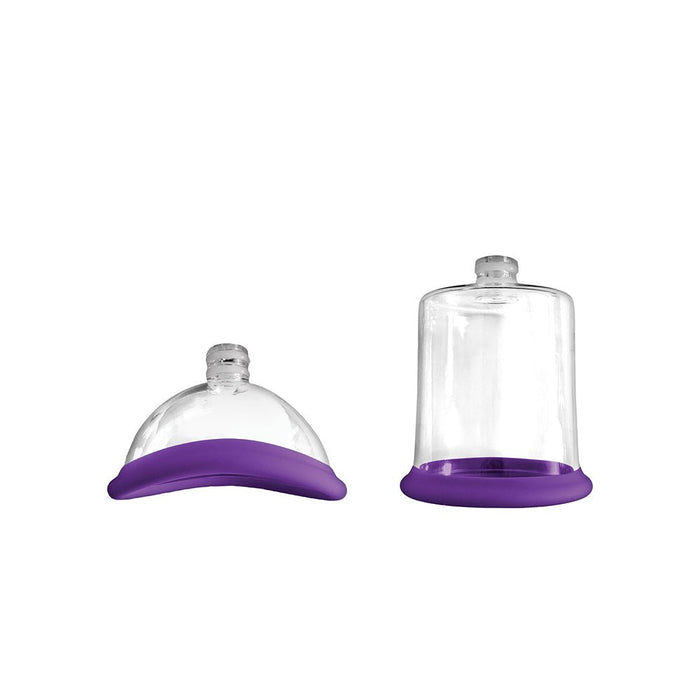 Inya Pump And Vibe With Interchangeable Suction Cups - Purple - SexToy.com