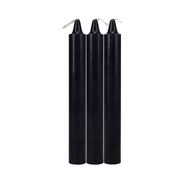 Japanese Drip Candles - Pack of 3 Black - SexToy.com