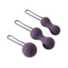 Je Joue Ami Silicone Kegel Set Of 3 Purple - SexToy.com