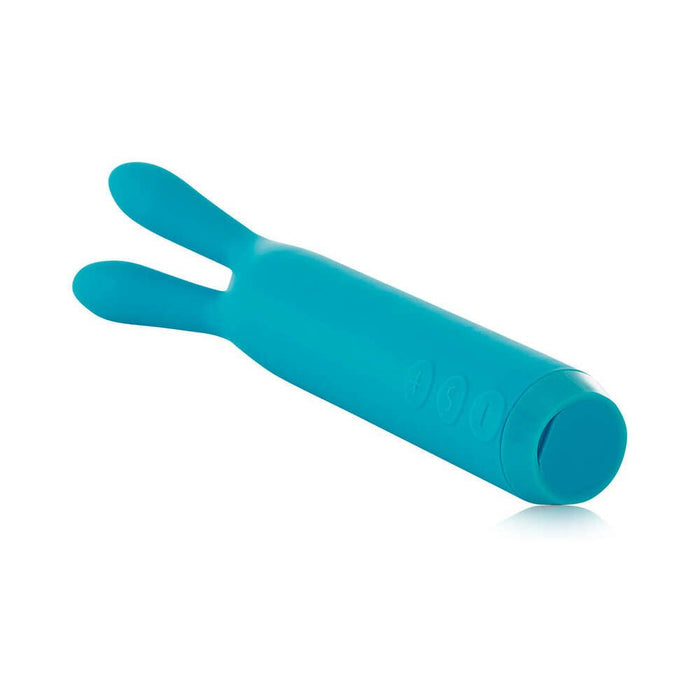 Je Joue Rabbit Bullet Vibrator Rechargeable Silicone Teal - SexToy.com