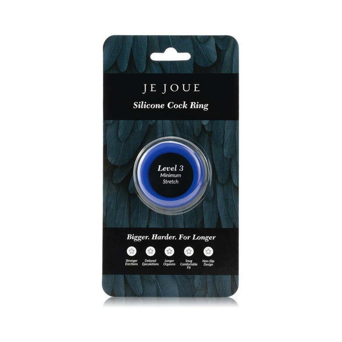 Je Joue Silicone Ring Minimum Stretch Blue - SexToy.com