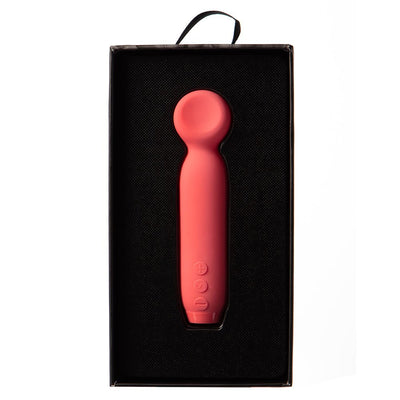 Je Joue Vita Rechargeable Silicone Wand Tip Bullet Vibrator Watermelon Pink - SexToy.com