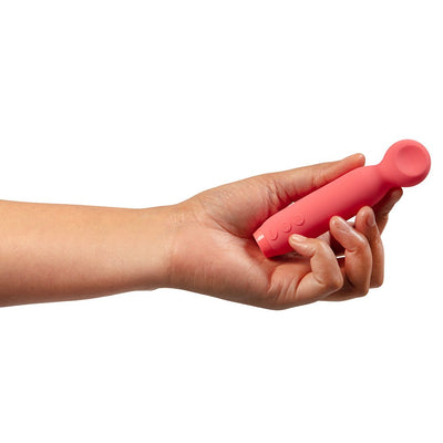 Je Joue Vita Rechargeable Silicone Wand Tip Bullet Vibrator Watermelon Pink - SexToy.com