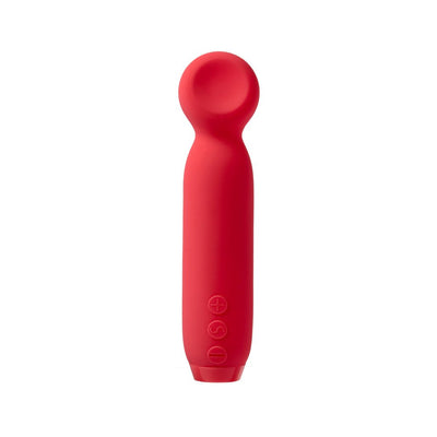 Je Joue Vita Rechargeable Silicone Wand Tip Bullet Vibrator Watermelon Pink - SexToy.com