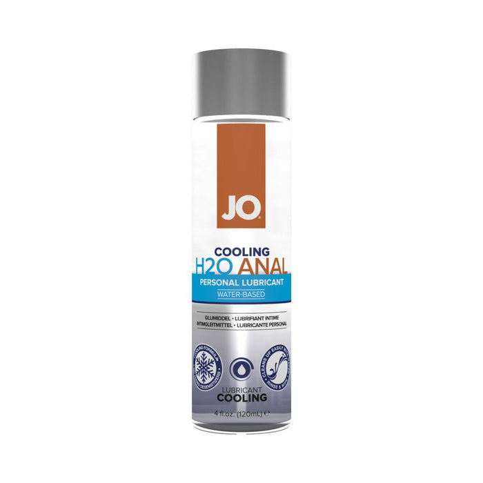 Jo Anal H2O Cool Water Based Lubricant 4 oz - SexToy.com