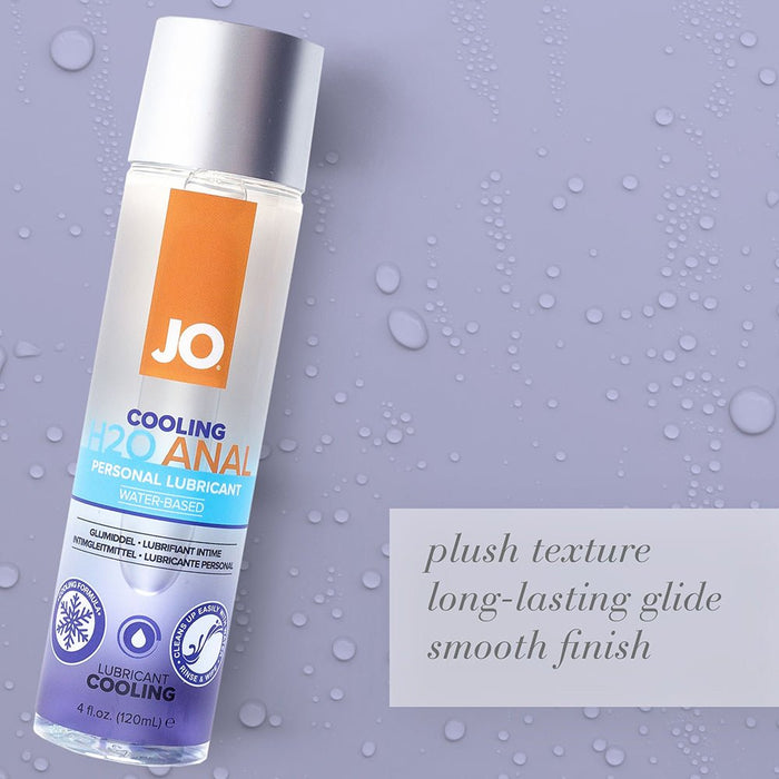 Jo Anal H2O Cool Water Based Lubricant 4 oz - SexToy.com