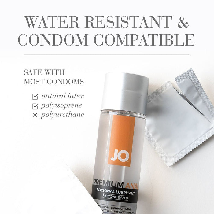 Jo Anal Premium Silicone Lubricant 8 oz - SexToy.com