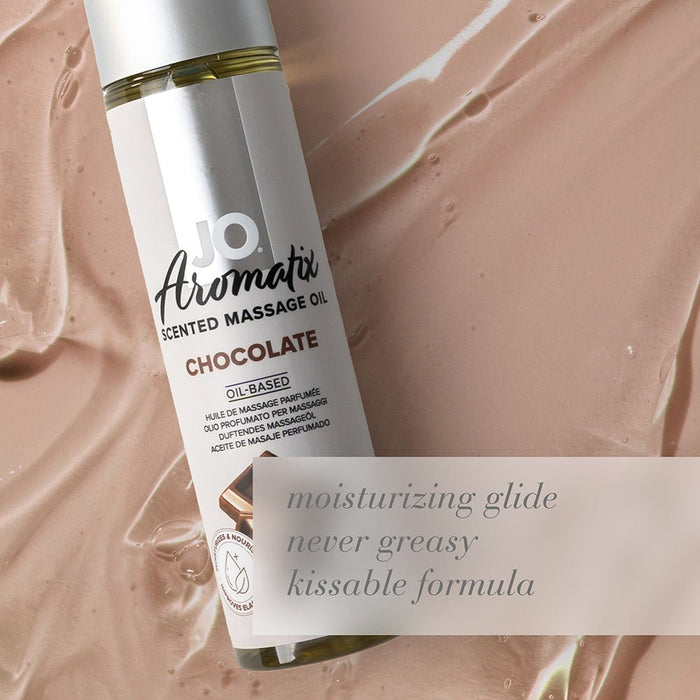 Jo Aromatix Chocolate Massage Oil 4 Oz. - SexToy.com