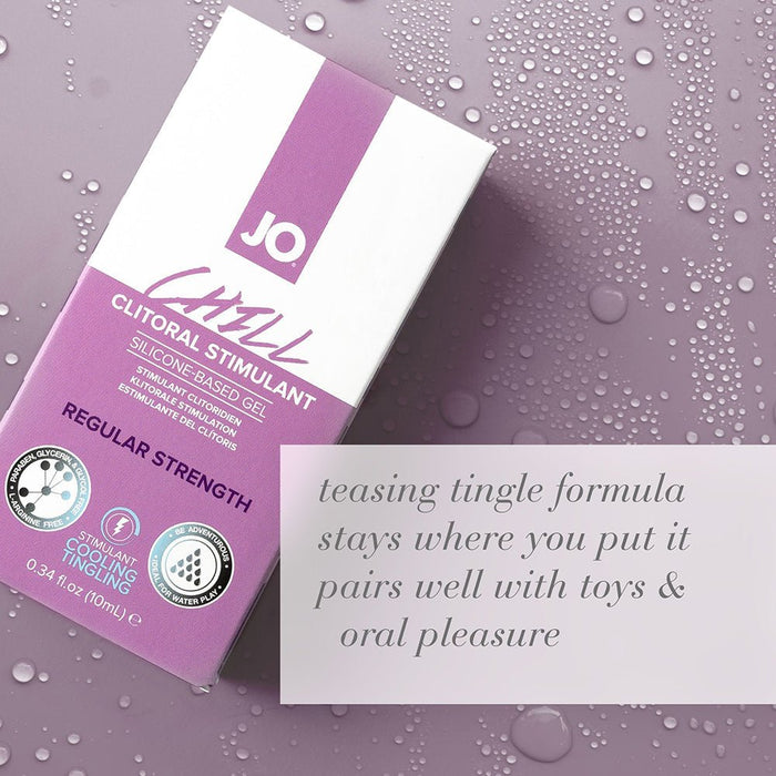 Jo Chill Clitoral Cooling Gel - SexToy.com