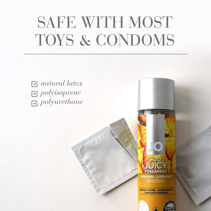 Jo Flavors Juicy Pineapple 4oz - SexToy.com