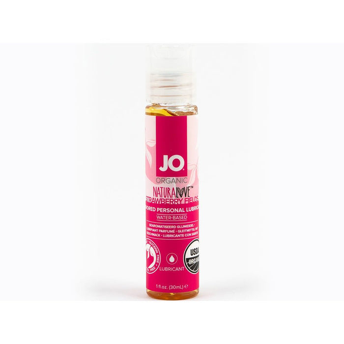 Jo Usda Organic - Strawberry - Lubricant (water - based) 1 Fl Oz / 30 Ml - SexToy.com